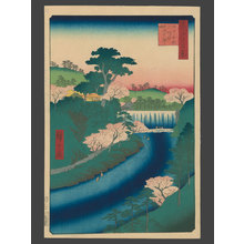 Utagawa Hiroshige: #19 Dam on the Otonashi River at Oji, popularly Known as 