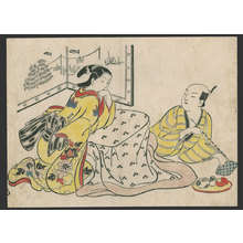 奥村政信: #1 of 11 Abuna-e (To be sold as a set) - The Art of Japan