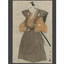勝川春英: Sawamura Sojuro III as Oboshi Yuranosuke - The Art of Japan