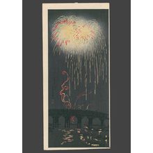 高橋弘明: Fireworks over Ryogoku Bridge - The Art of Japan