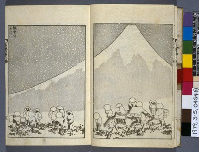 葛飾北斎: Fugaku hyakkei 富嶽百景 (One Hundred Views of Mt Fuji) - 大英博物館