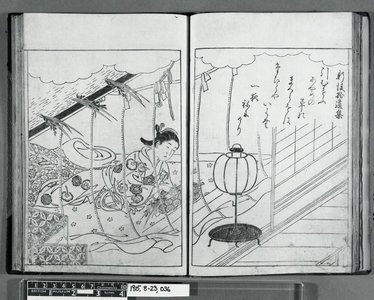 Nishikawa Sukenobu: Ehon Chiyomi-gusa 絵本千代見艸 - British Museum