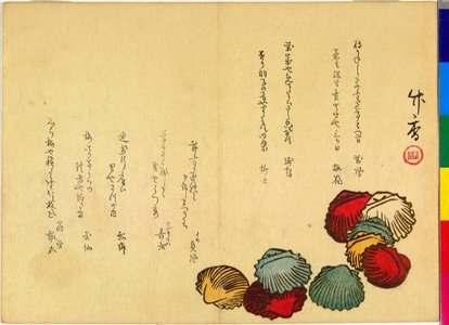 Chikko: surimono - 大英博物館