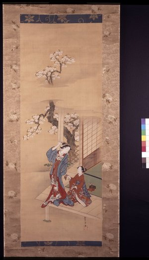 川又常正: painting / hanging scroll - 大英博物館