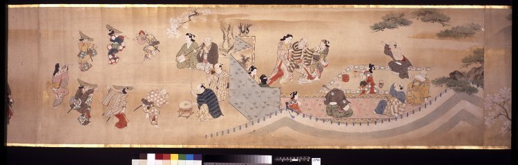 宮川長春: painting / handscroll - 大英博物館