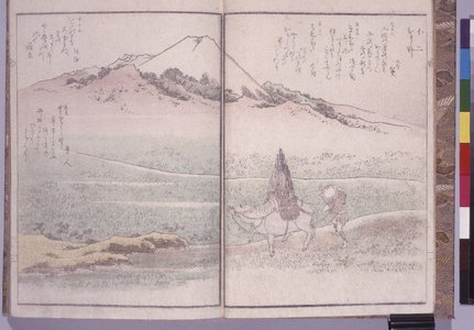 Yanagawa Shigenobu: Kyoka meisho zue 狂歌名所図会 (Kyoka Illustrated with Fine Views) - British Museum