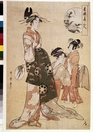 Kitagawa Utamaro: Seiroka sannin - British Museum