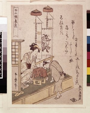 Kitagawa Utamaro: Satsuki / Juni-ko - British Museum