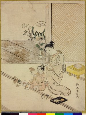 Suzuki Harunobu: - British Museum