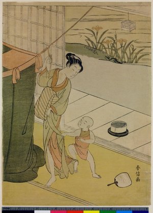 Japanischer Druck von Suzuki Harunobu, 鈴木春信 (Suzuki Harunobu (鈴木春信))