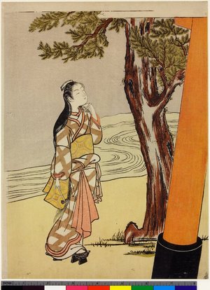 Japanischer Druck "Ushi no toki mairi (Shrine Visit at the Hour of the Ox)" von Suzuki Harunobu, 鈴木春信 (Suzuki Harunobu (鈴木春信))