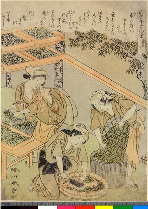 Katsukawa Shunsho: Dai-san / Kaiko Yashinai-gusa - British Museum
