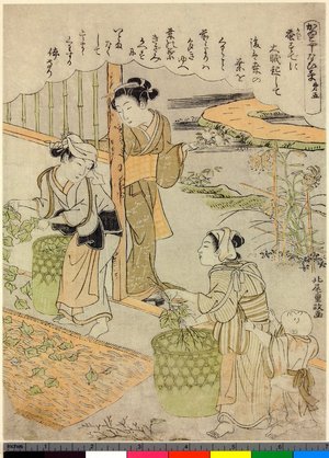 北尾重政: Dai-go / Kaiko Yashinai-gusa - 大英博物館