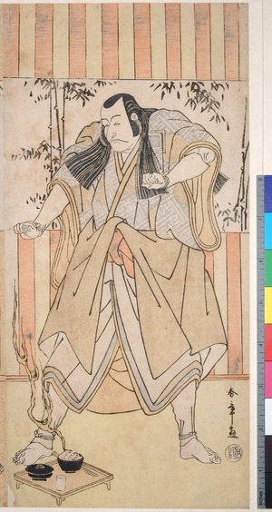 Katsukawa Shunsho: triptych print - British Museum
