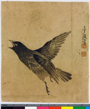 Japanese Print "surimono" by Kimpa, 金波 (Kimpa (金波))