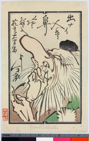 Japanese Print by Tsukioka Yoshitoshi, 月岡芳年 (Tsukioka Yoshitoshi (月岡芳年))