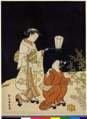 Suzuki Harunobu: - British Museum