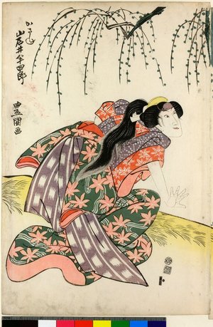 Utagawa Toyokuni I: diptych print - British Museum