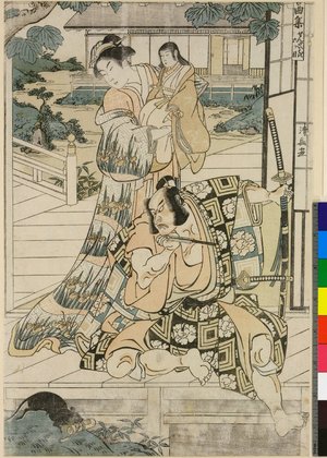 Torii Kiyonaga: Sendai Hagi Rokume / Ongyoku-shu - British Museum