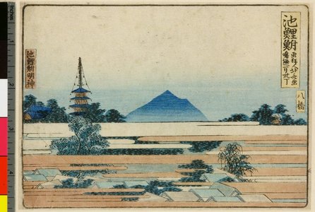 Katsushika Hokusai: Chiriu Narumi ichi-ri sanju-cho Yabase Chiriu Myojin - British Museum
