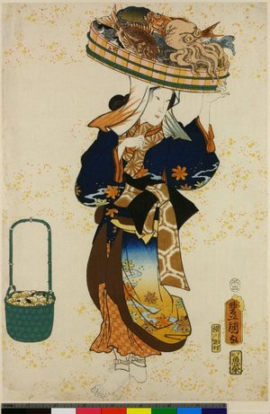 Japanese Print by Utagawa Kunisada, 歌川国貞 (Utagawa Kunisada (歌川国貞 Toyokuni III))