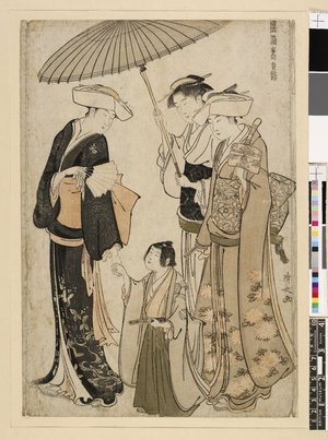 Torii Kiyonaga: Fuzoku azuma no nishiki - British Museum