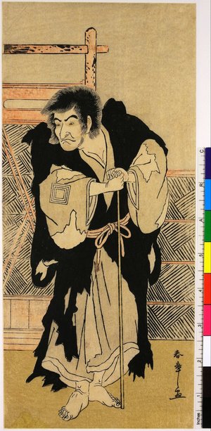 Japanese Print by Katsukawa Shunsho, 勝川春章 (Katsukawa Shunsho (勝川春章))