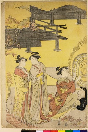 Hosoda Eishi: Furyu Yatsushi Genji - British Museum
