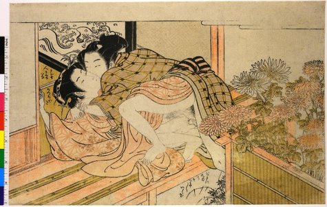 Isoda Koryusai: Enshoku ho ya ho (Sensual Colours: A Phoenix Released in a Field) - British Museum
