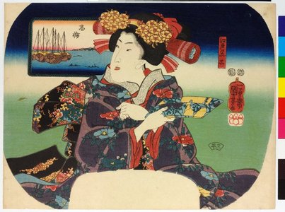 Utagawa Kuniyoshi: Edo no meisho 江戸の名所 (Famous Places in Edo) - British Museum