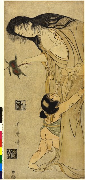 Kitagawa Utamaro: diptych print - British Museum