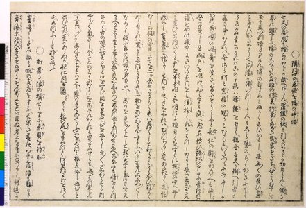 喜多川歌麿: Utamakura (Poem of the Pillow) - 大英博物館