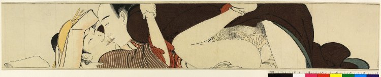 Torii Kiyonaga: Sode no maki (Handscroll for the Sleeve) - British Museum