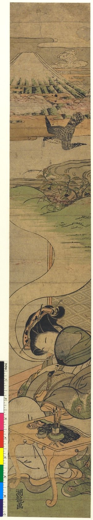 Isoda Koryusai: print / hashira-e - British Museum