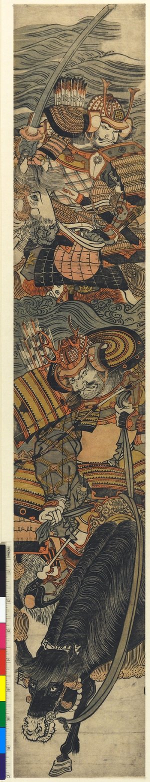 Katsukawa Shunsho: print / hashira-e - British Museum