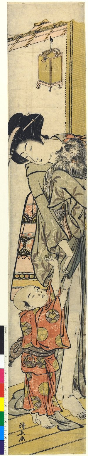 Torii Kiyonaga: print / hashira-e - British Museum