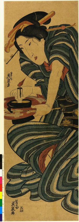 渓斉英泉: print / kakemono-e - 大英博物館