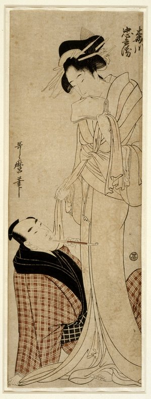 Kitagawa Utamaro: diptych print - British Museum