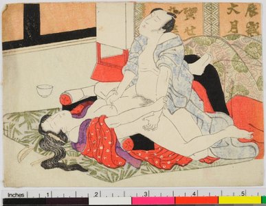 Keisai Eisen: shunga / egoyomi - British Museum