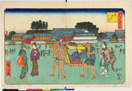 歌川広重: Edo Meisho - 大英博物館