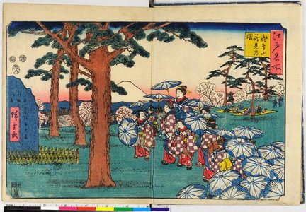 歌川広重: Edo Meisho - 大英博物館