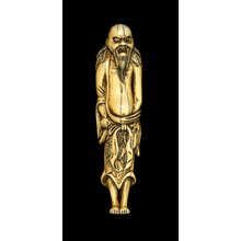 Japanischer Druck "netsuke" von Unknown, 無款 (null)