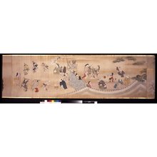 宮川長春: painting / handscroll - 大英博物館