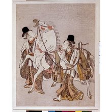 Kitagawa Utamaro: Ushi no koku, Tatsumi (Hour of the Ox [2am], Fukagawa Geisha) / Fuzoku bijin tokei 風俗美人時計 (Customs of Beauties Around the Clock) - British Museum