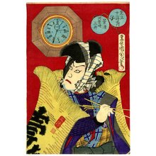 Japanese Print "Ne ([Hour of the] Rat) / Mitate juni toki no uchi (Parody of the Twelve Hours)" by Toyohara Kunichika, 豊原国周 (Toyohara Kunichika (豊原国周))