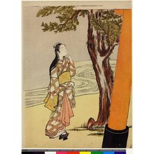 Suzuki Harunobu: Ushi no toki mairi (Shrine Visit at the Hour of the Ox) - British Museum