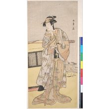 勝川春章: diptych print - 大英博物館