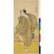 勝川春章: diptych print - 大英博物館