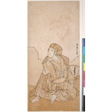 勝川春章: triptych print - 大英博物館