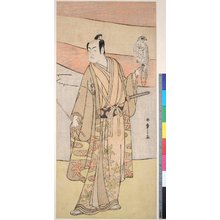 勝川春章: triptych print - 大英博物館